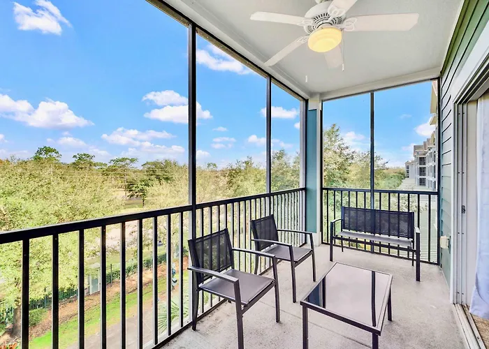 Bright & Modern 2Br Condo With Pool & Hot Tub, Near Disney!