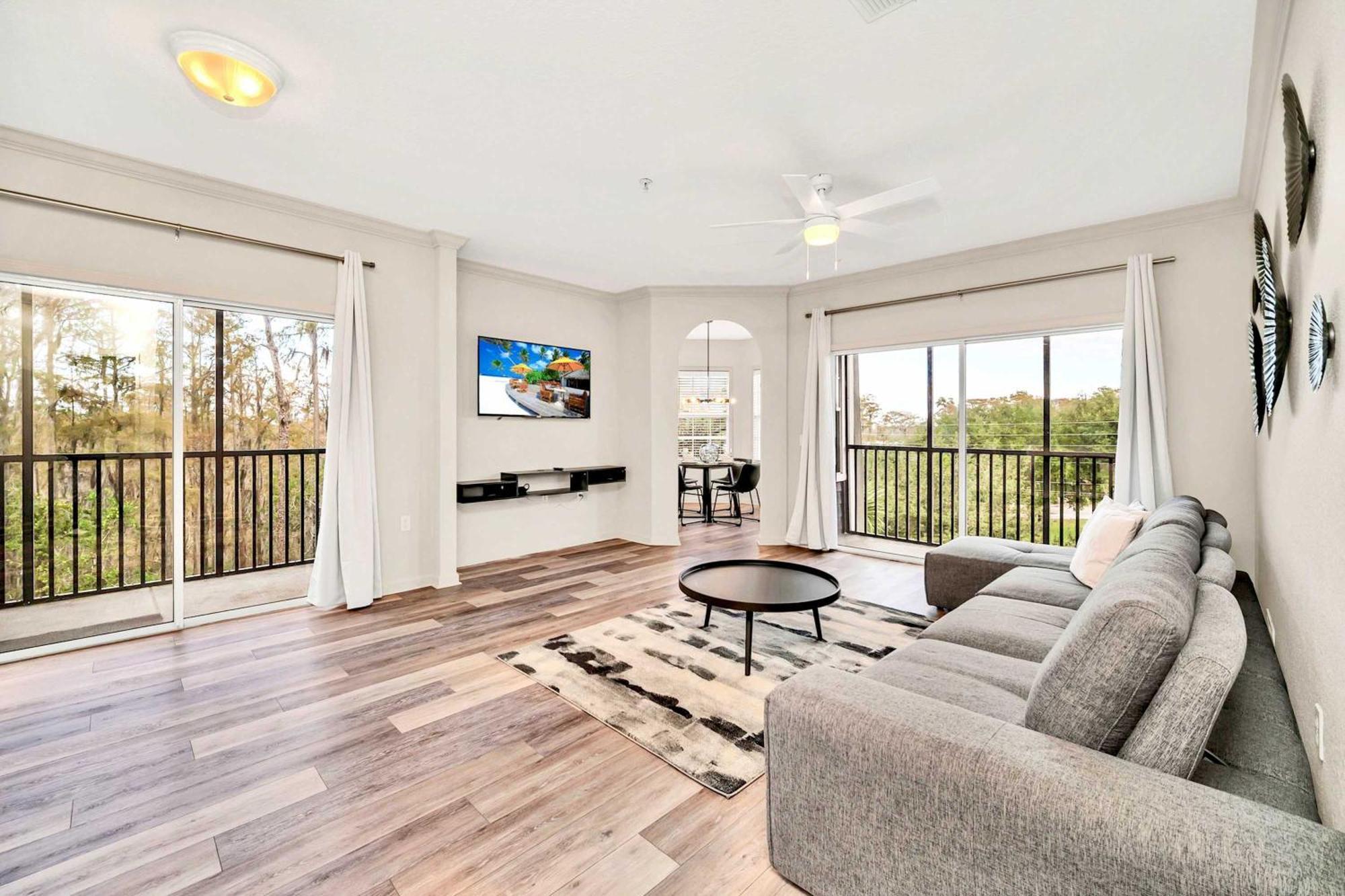 Bright & Modern 2br With Pool & Hot Tub, Near Disney! Ferienhaus